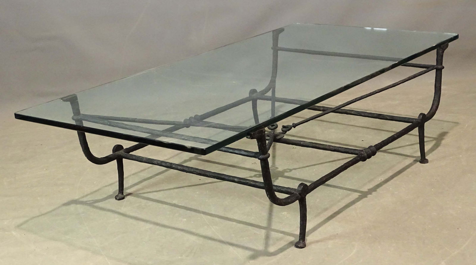 Wrought Iron Giacometti Style Coffee Table (1 of 7)