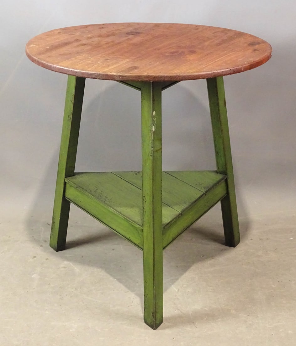 19th c. Cricket Table (1 of 4)