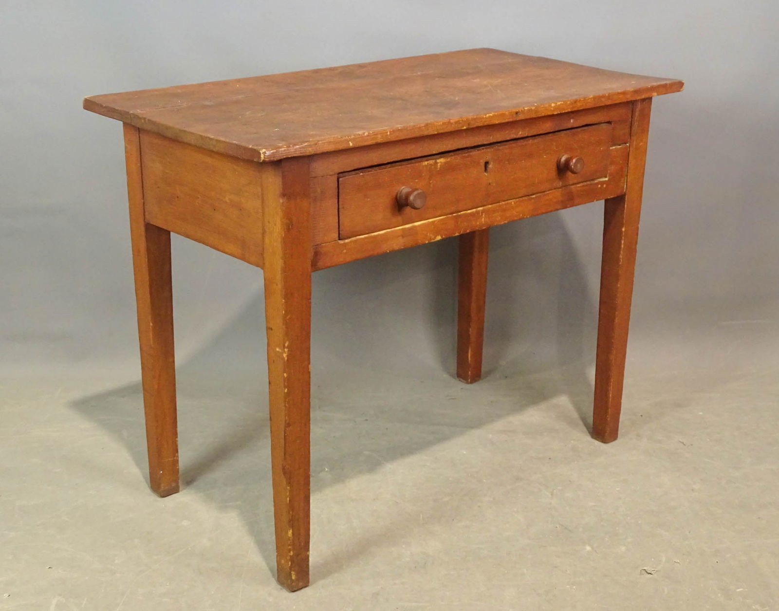 19th c. Primitive Work Table (1 of 5)