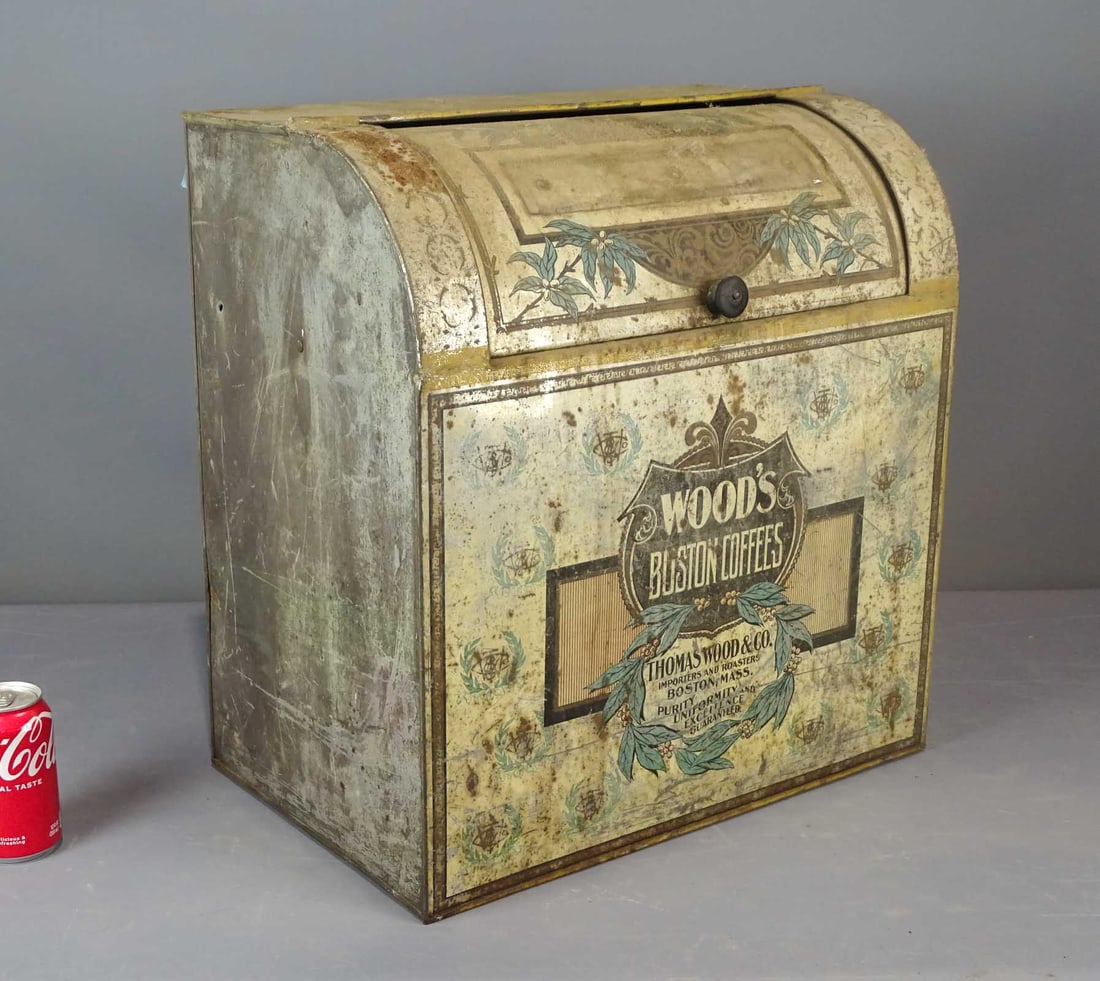 19th c. Coffee Bin (1 of 5)