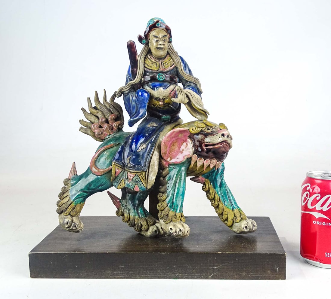 Asian Pottery Roof Tile (1 of 9)