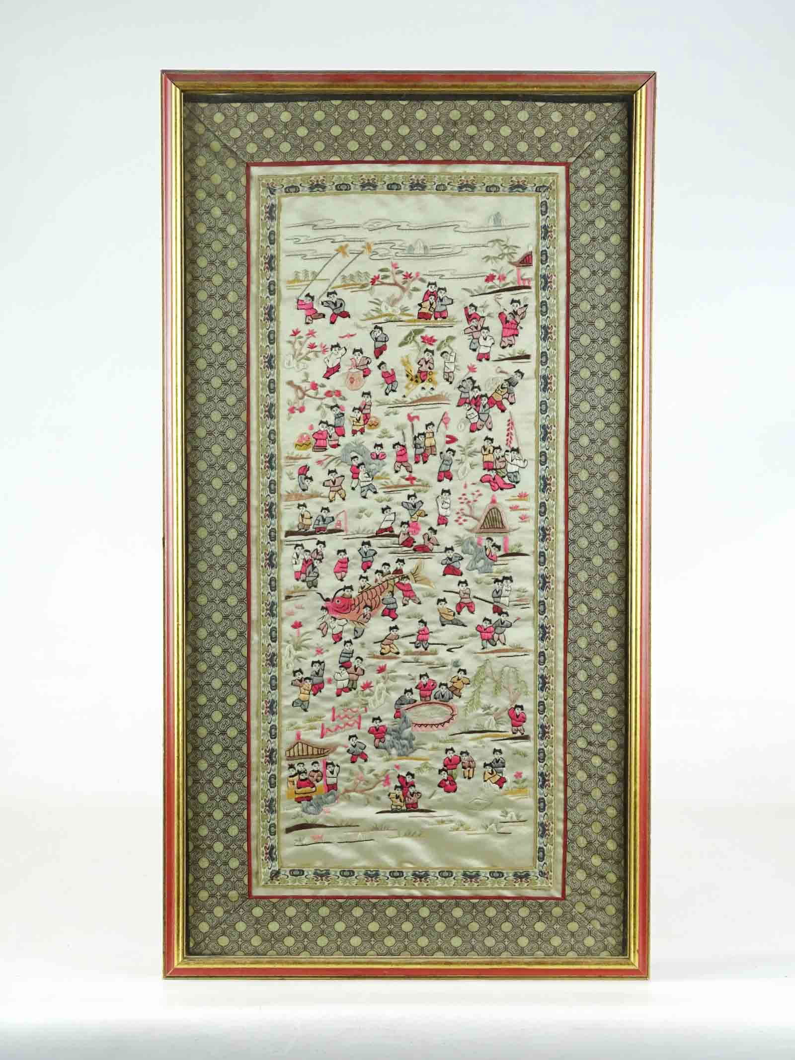 Asian Framed Textile (1 of 9)