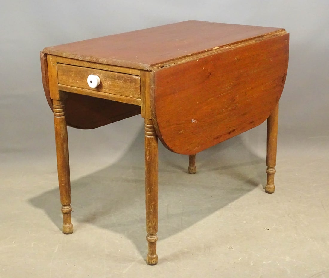 Country Sheraton Pine Table (1 of 7)