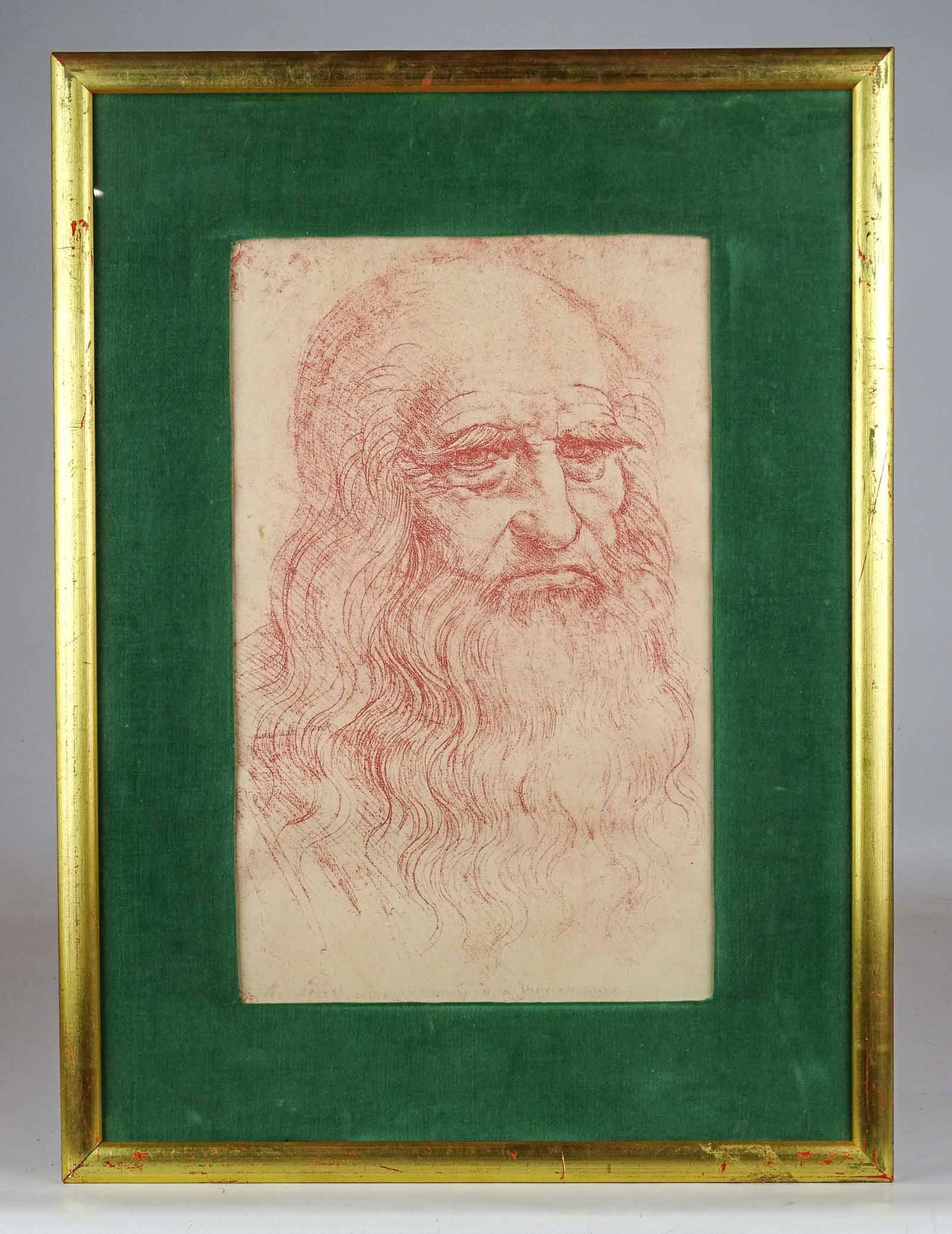 Print of Leonardo Da Vinci (1 of 6)