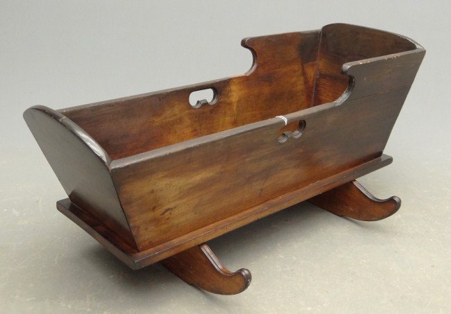 Cradle: Early style cradle.