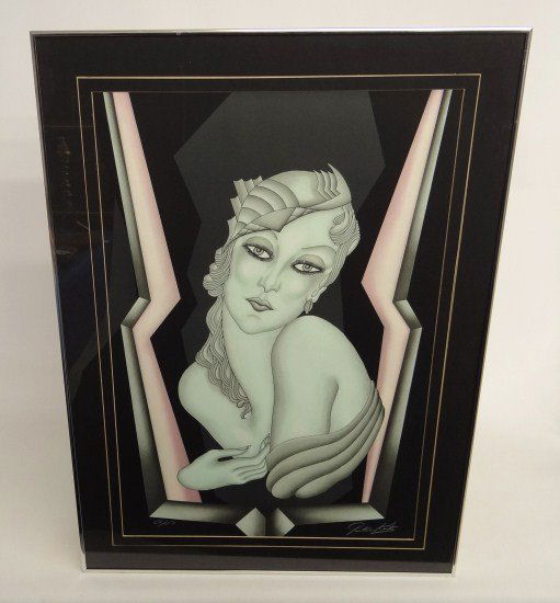 Poster Gustave Kaitz: Artists proof poster signed "Gustabe Kaitz". Sight 29" x 19 1/2".