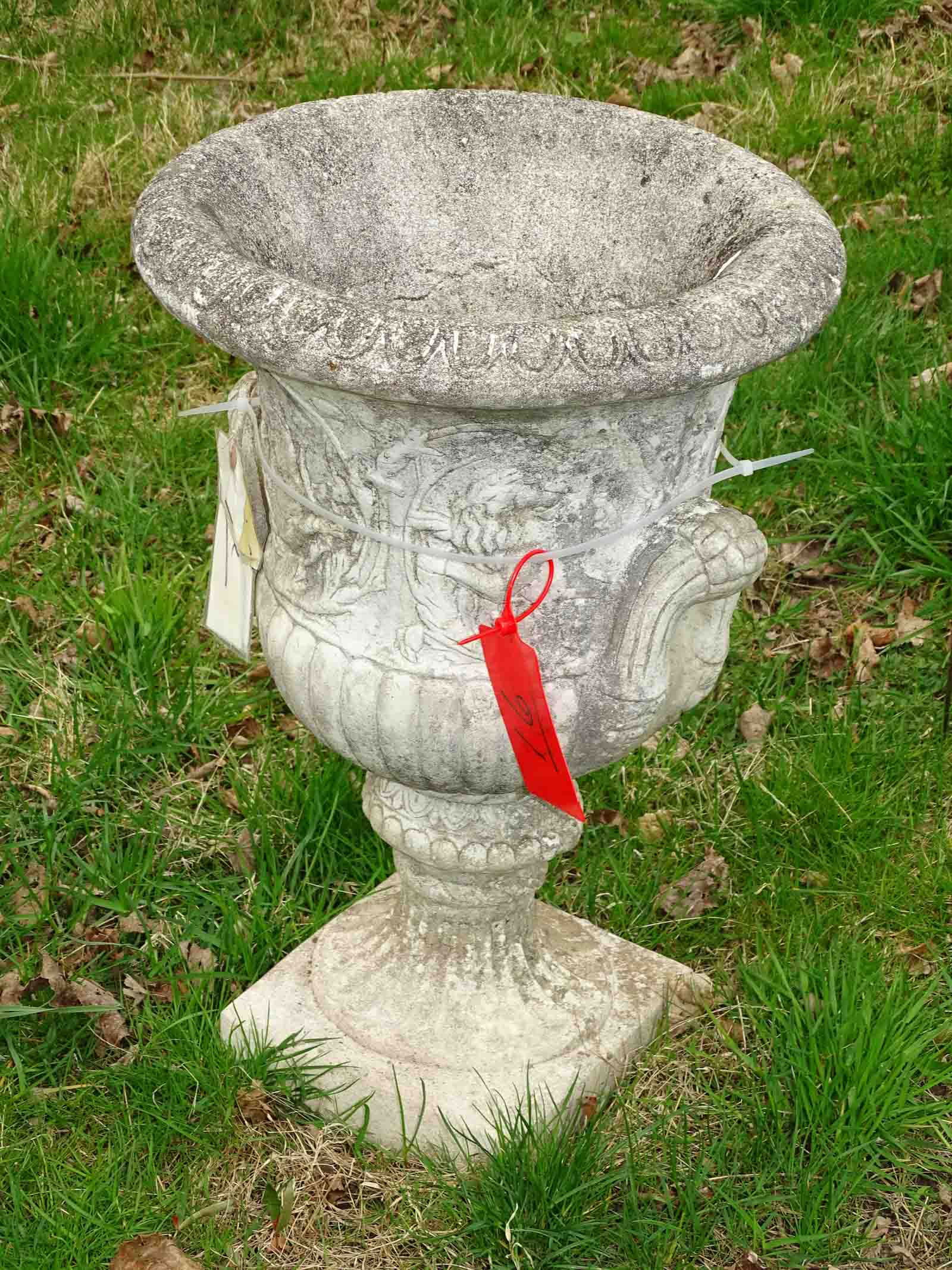 Cast Stone Urn (1 of 4)