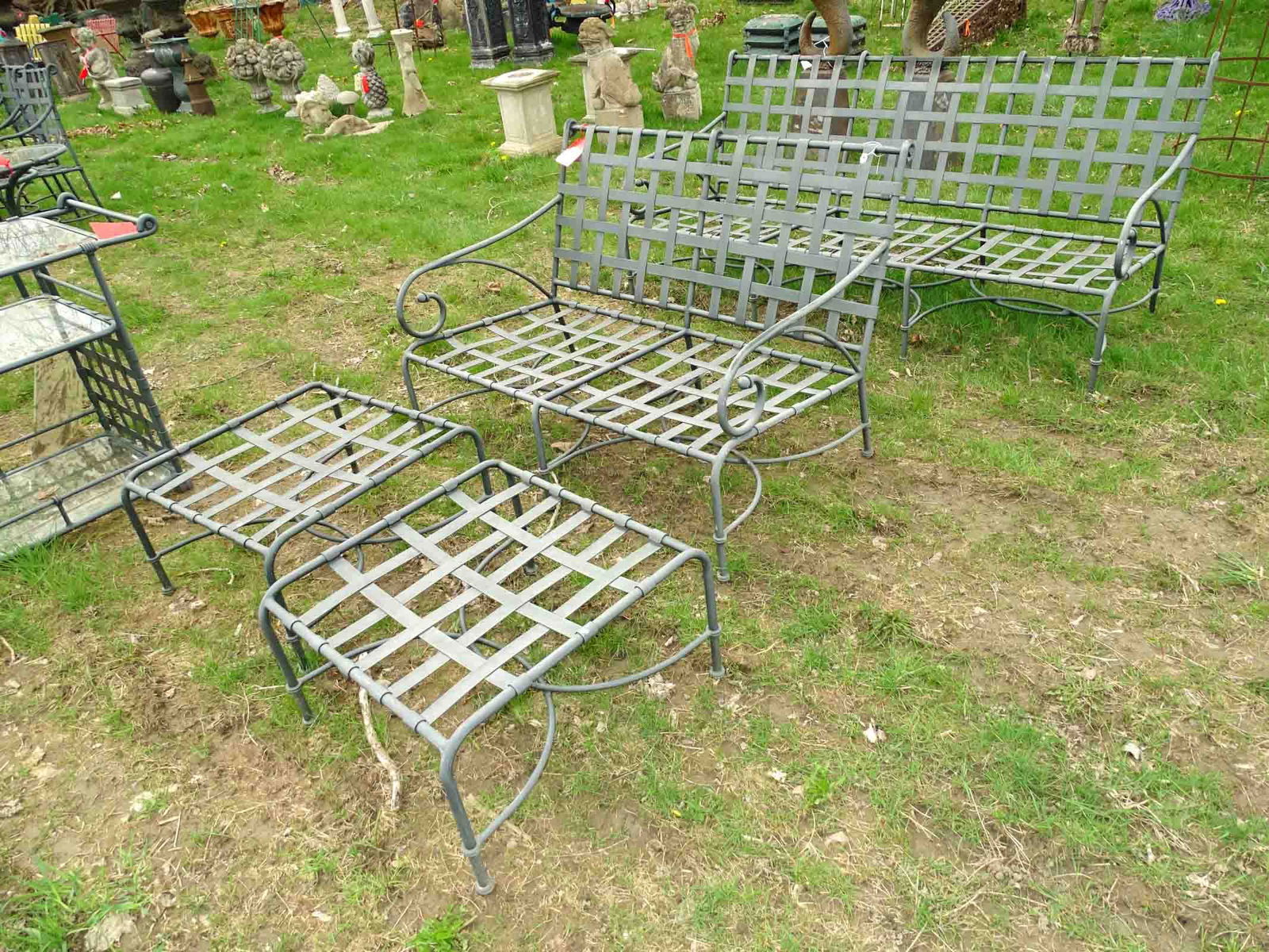 Brown Jordan Settee Lot (1 of 4)