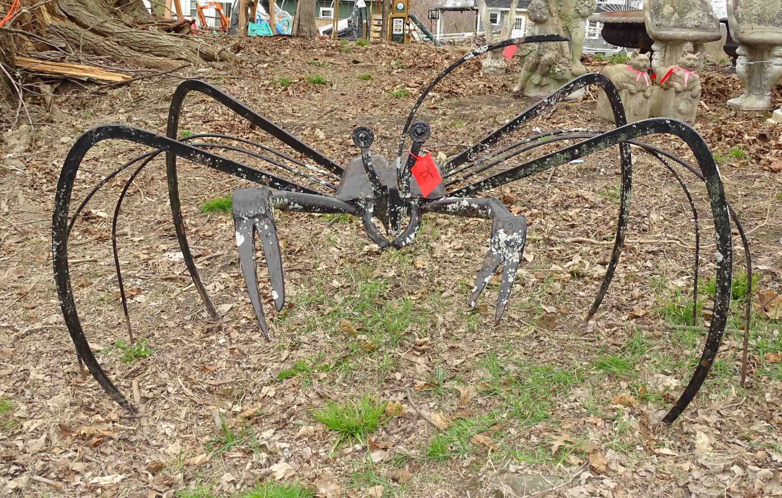 Steel Crab Sculpture (1 of 3)