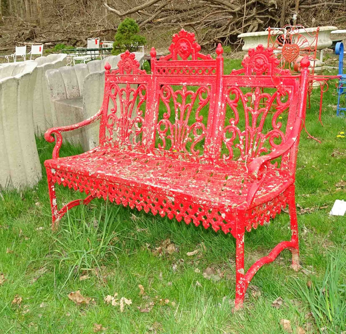 Cast Iron Settee (1 of 3)