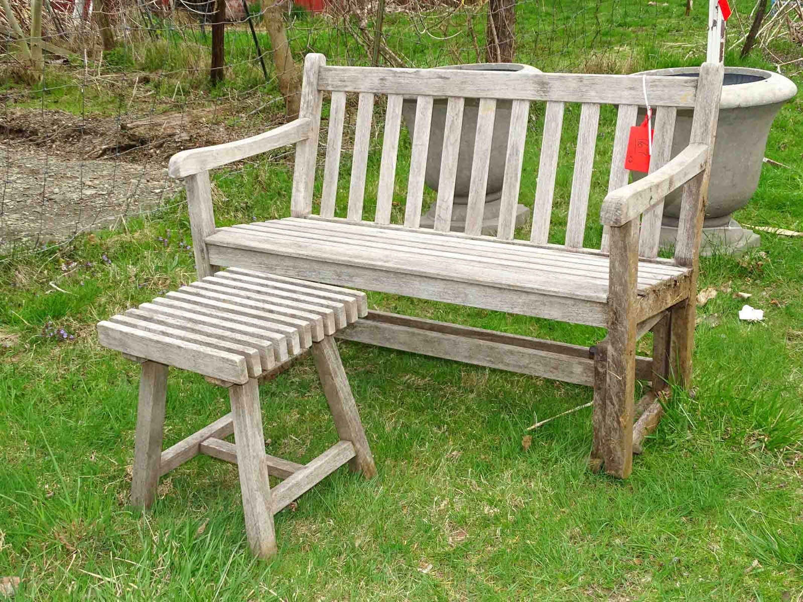 Smith and Hawken Teak Glider (1 of 4)