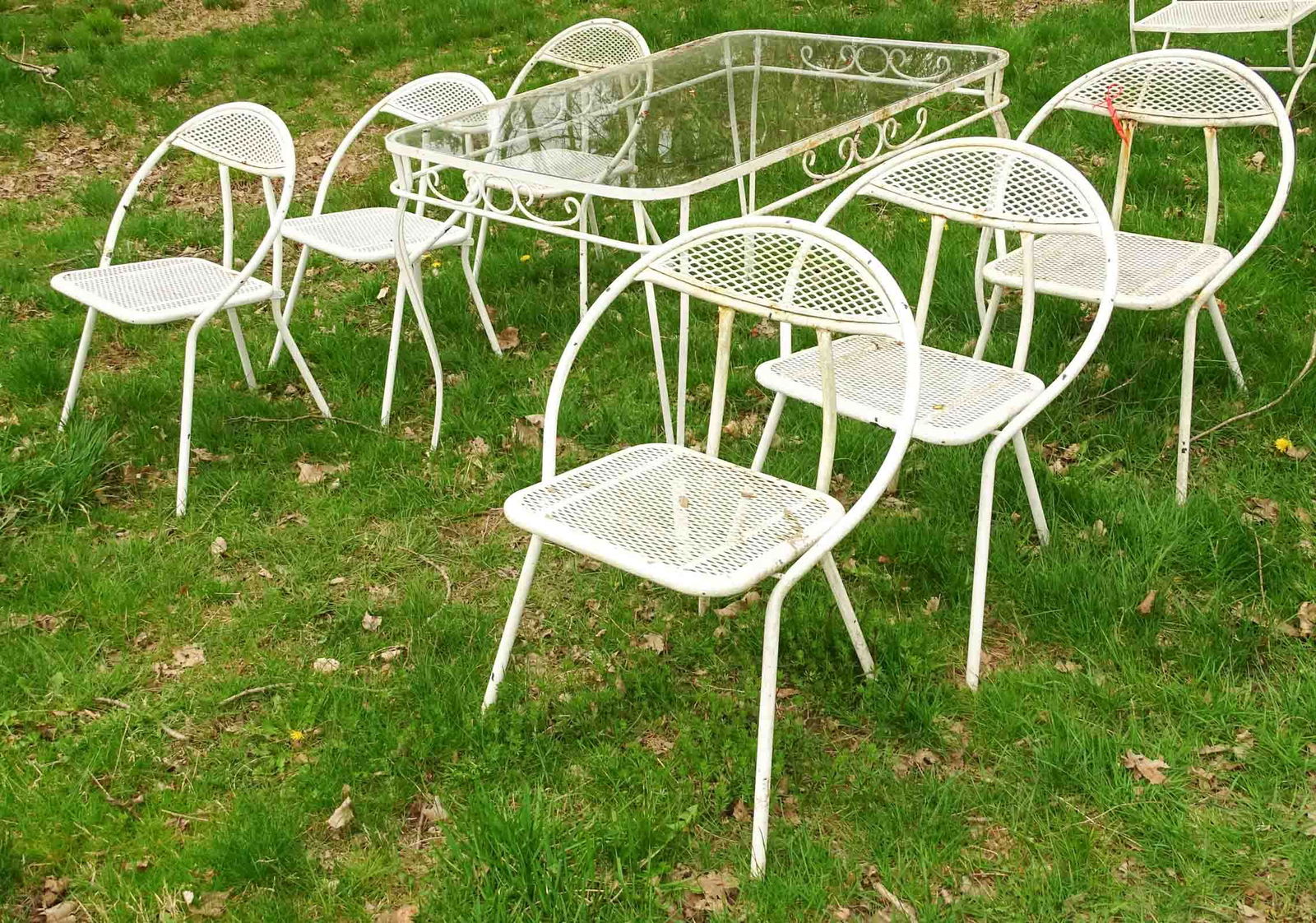 Wrought Iron Patio Set (1 of 4)