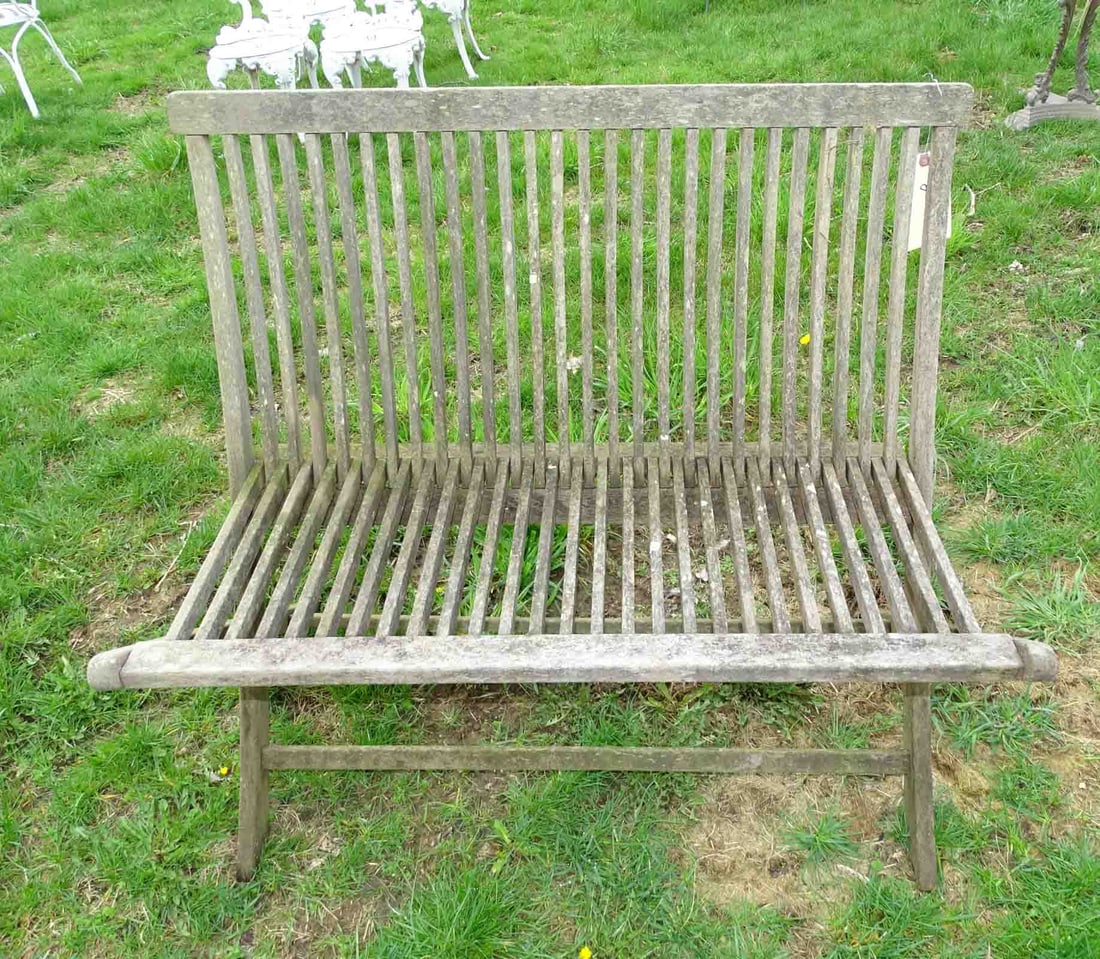 Teak Folding Bench (1 of 3)