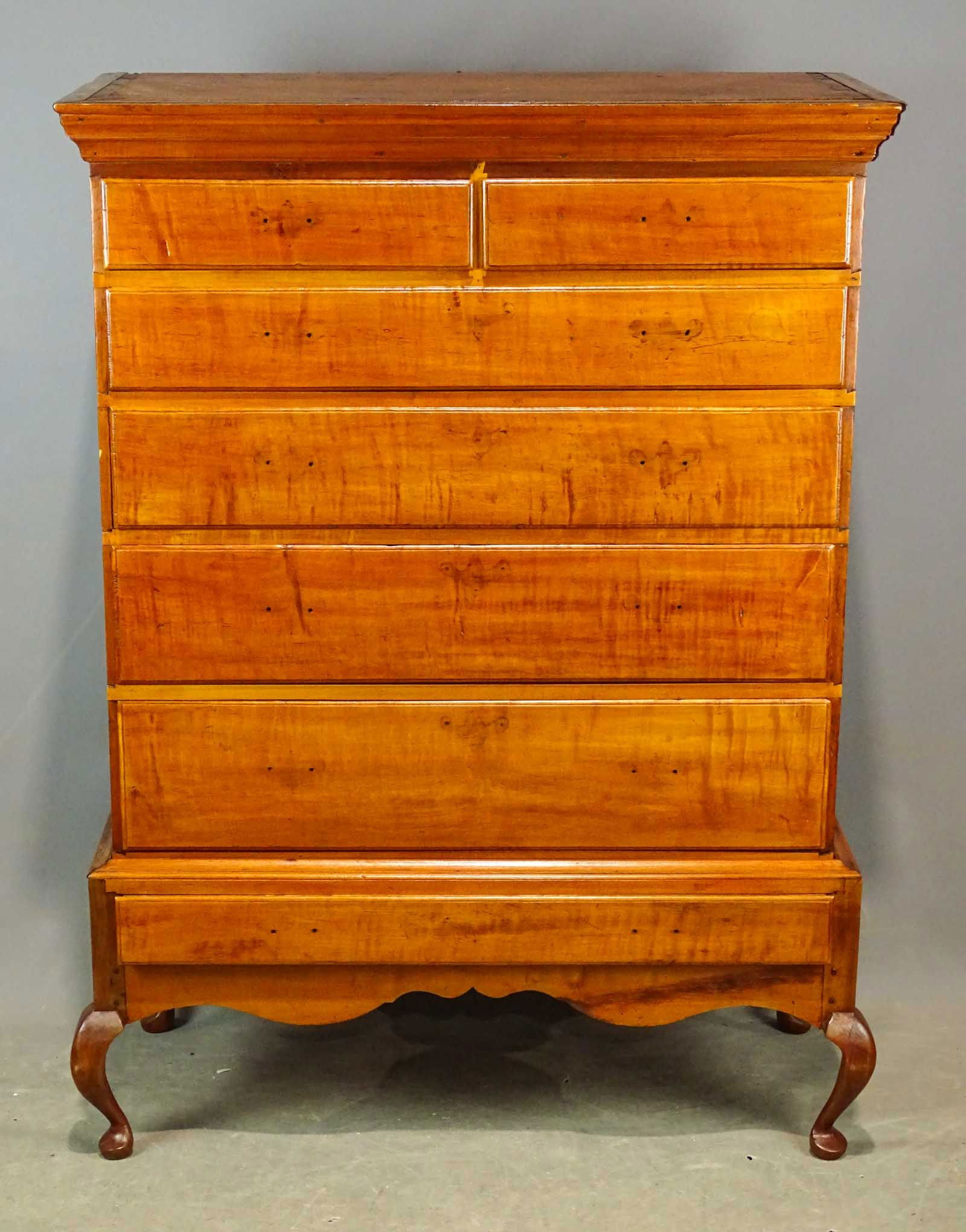 18th c. New England Chest of Frame (1 of 12)