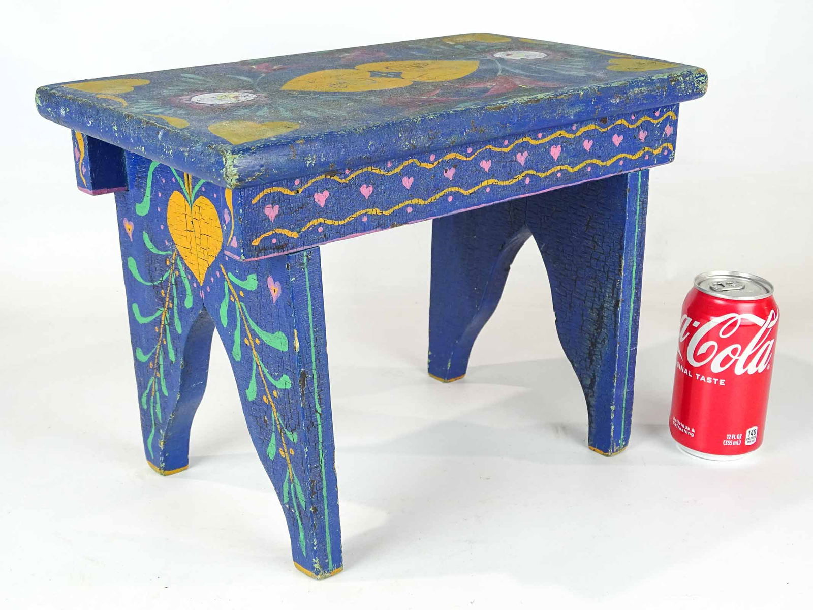 Wall Shelf & Stool Lot (1 of 7)