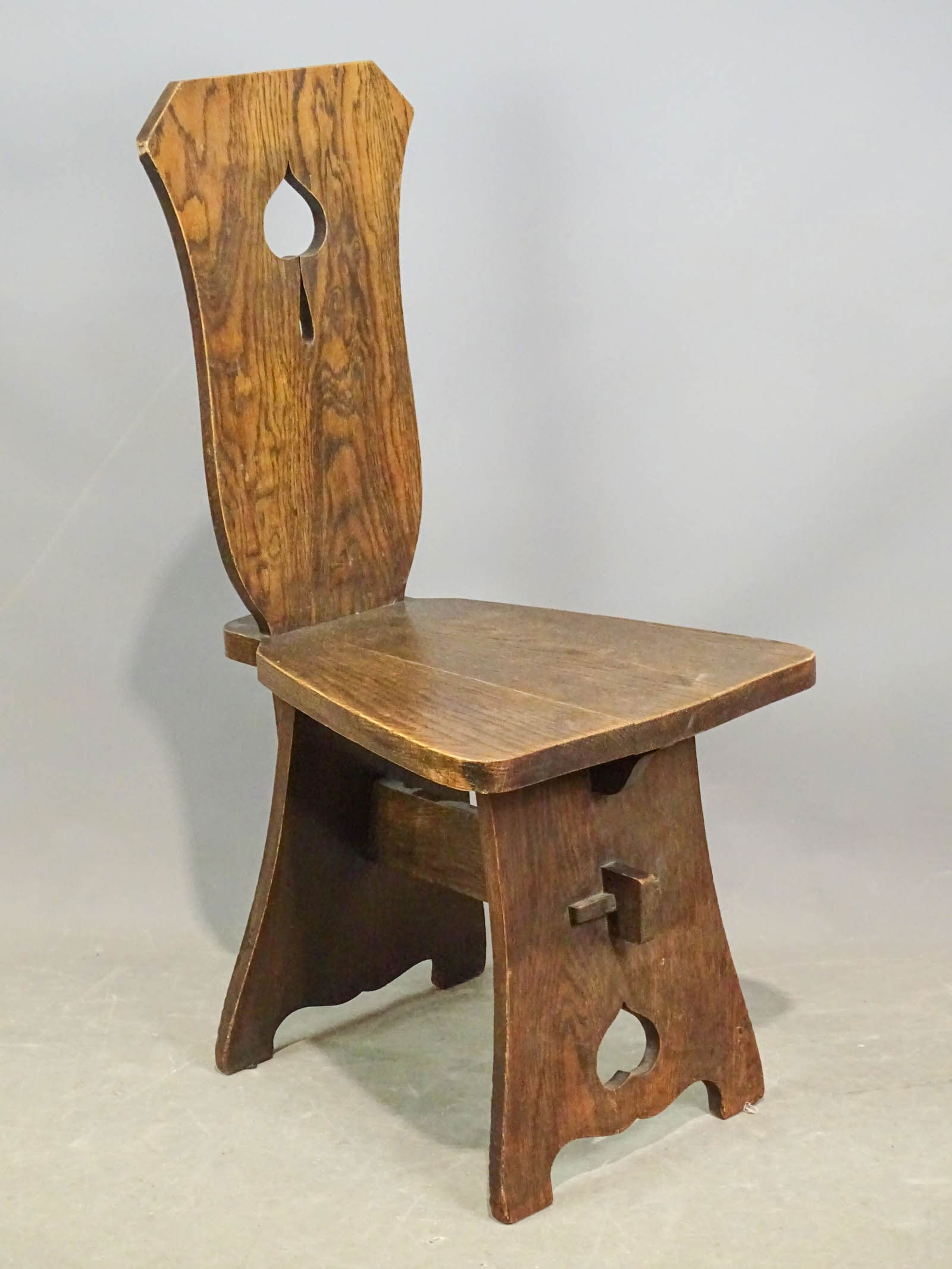 Mission Oak Side Chair (1 of 6)