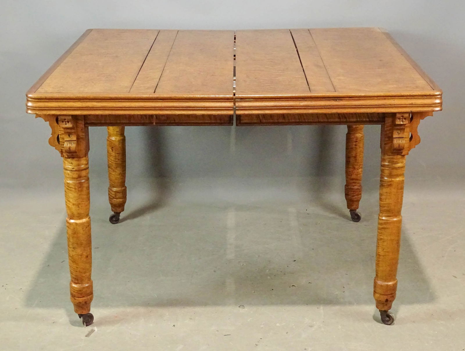Tiger Maple Dining Table (1 of 8)