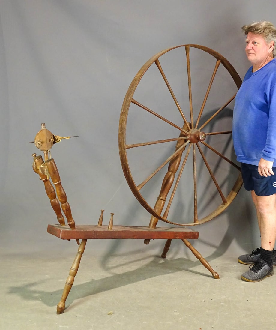 19th c. Spinning Wheel (1 of 6)