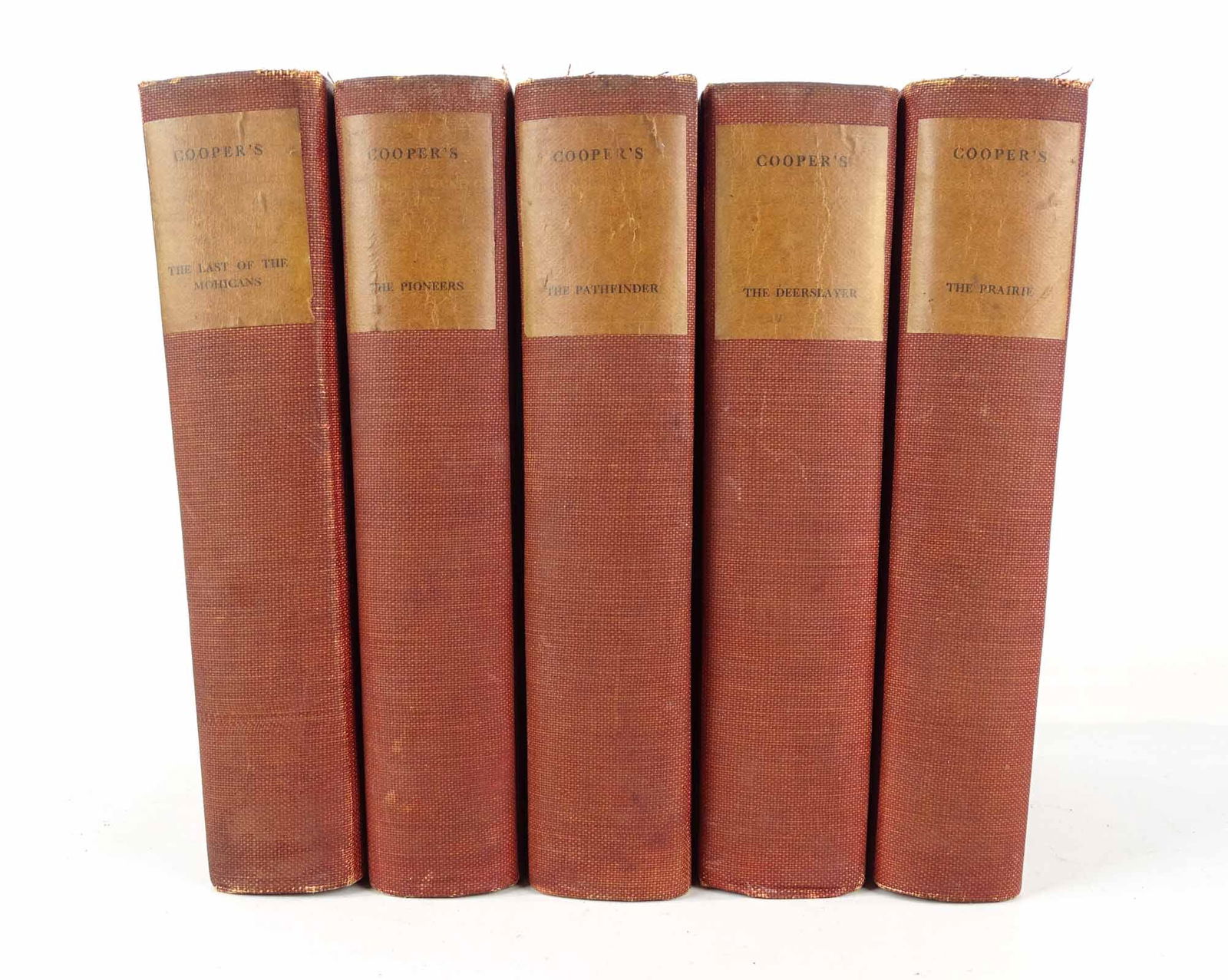 Series of James Fenimore Cooper Books (1 of 8)