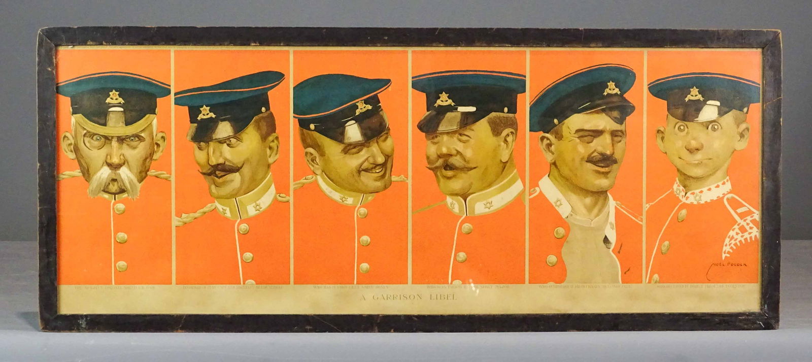 Noel Pocock (1878-1949) Comic Antique Print (1 of 8)