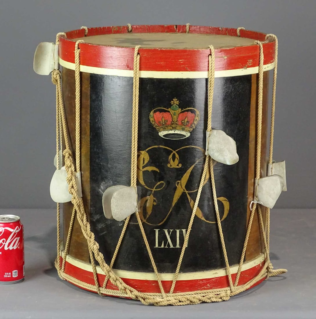 Military Drum Side Table (1 of 5)