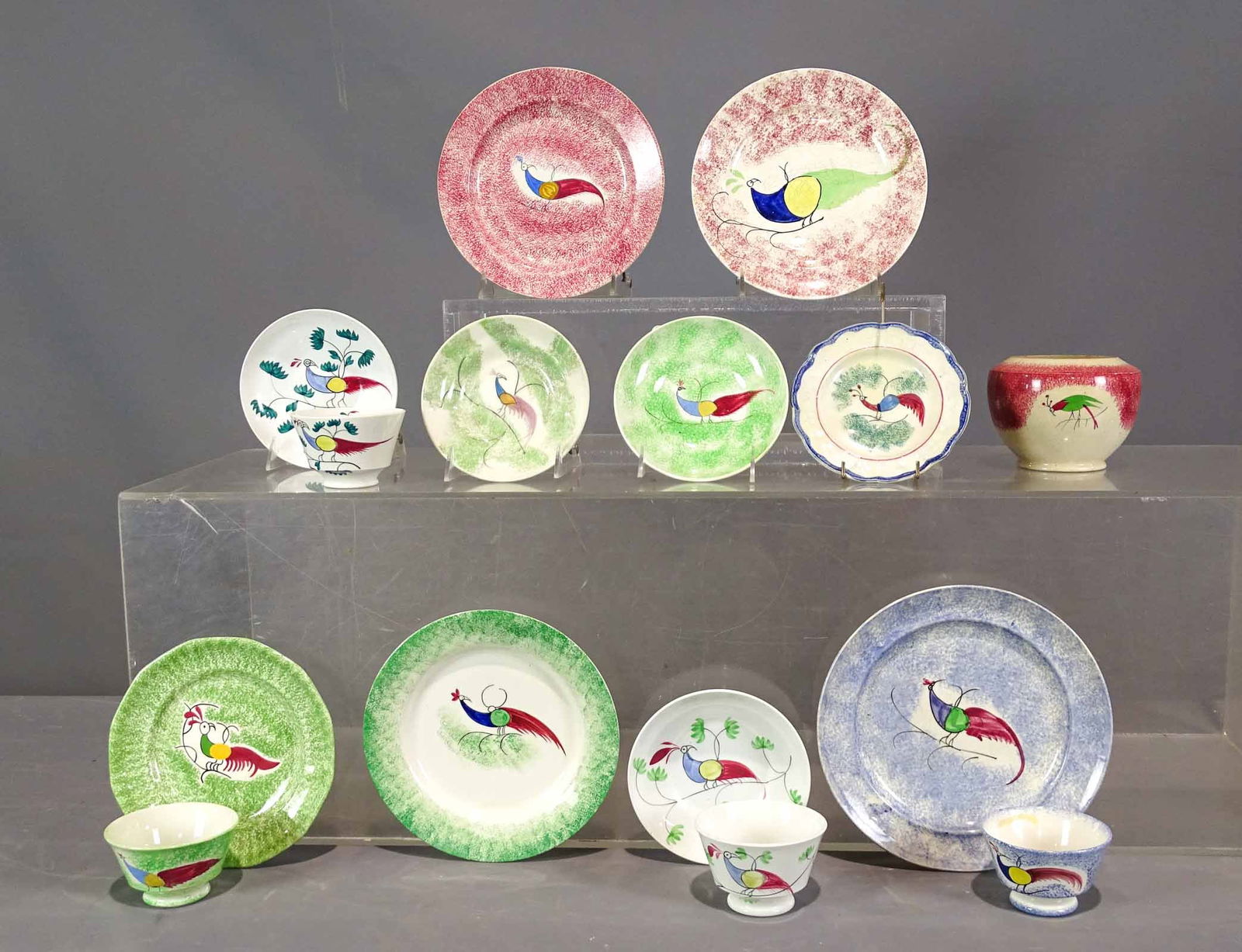 Pea Fowl China (1 of 6)