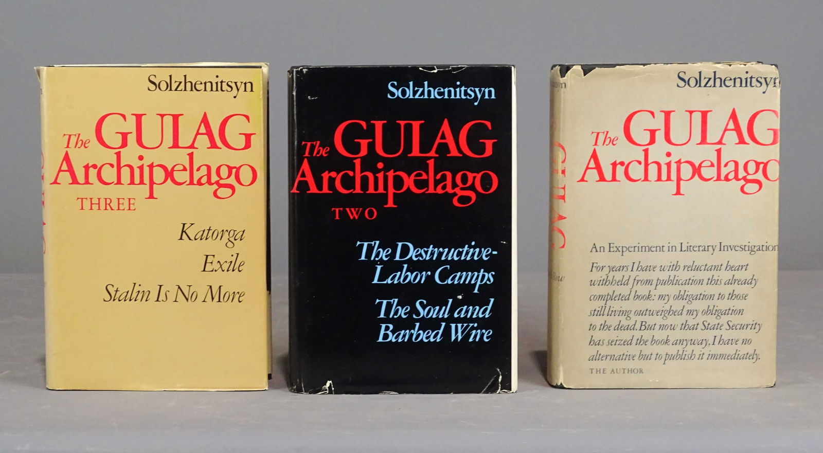 Book Lot: Gulag Archipelago (1 of 16)