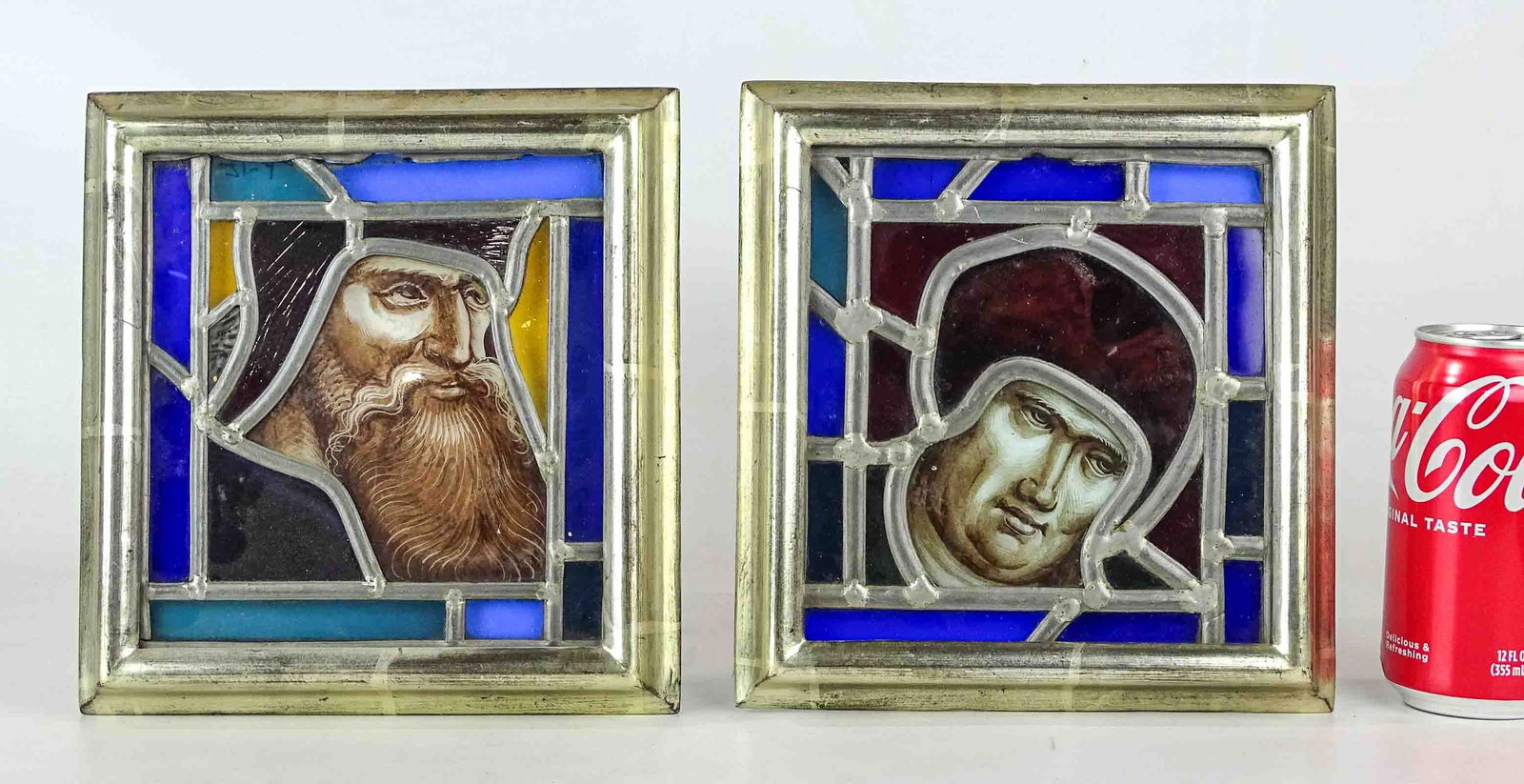 Pair of Stained Glass Windows (1 of 7)