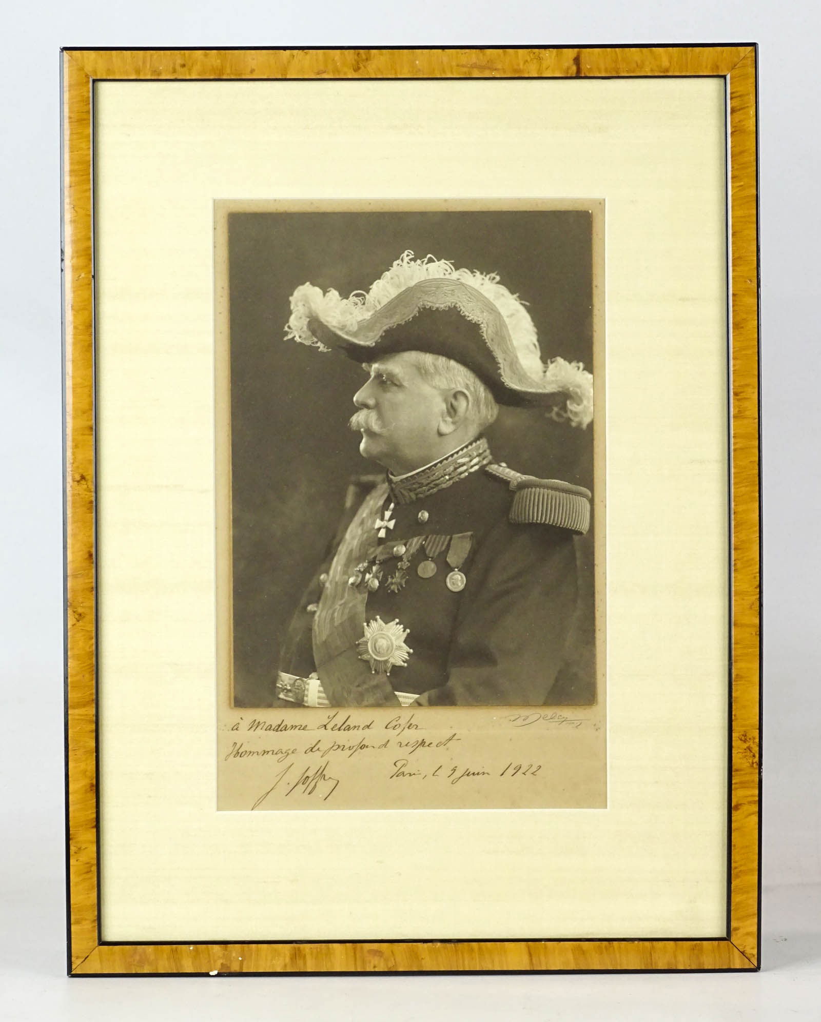 Joseph Joffre Framed Autograph (1 of 3)