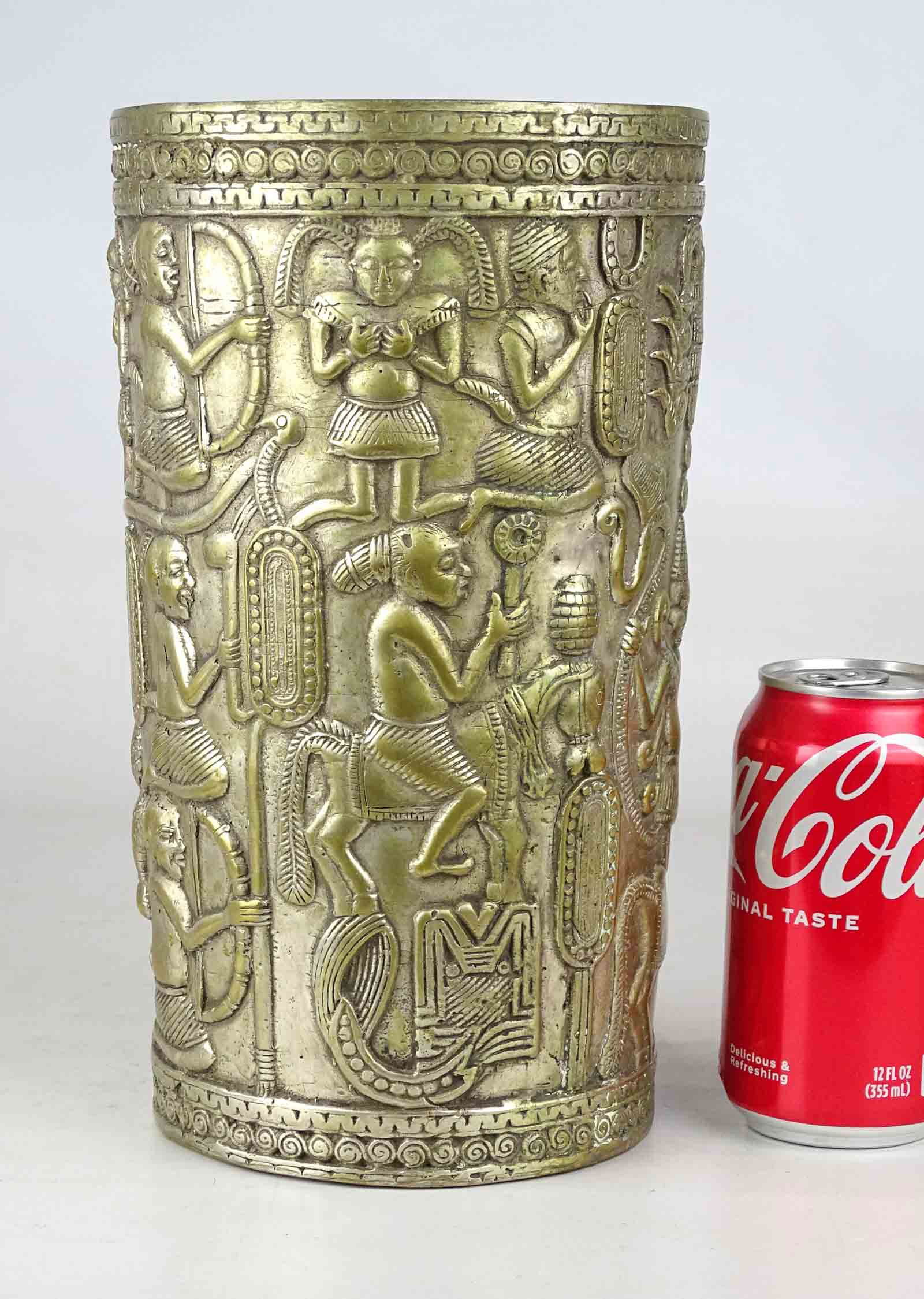 Ethnic Metal Vase (1 of 7)