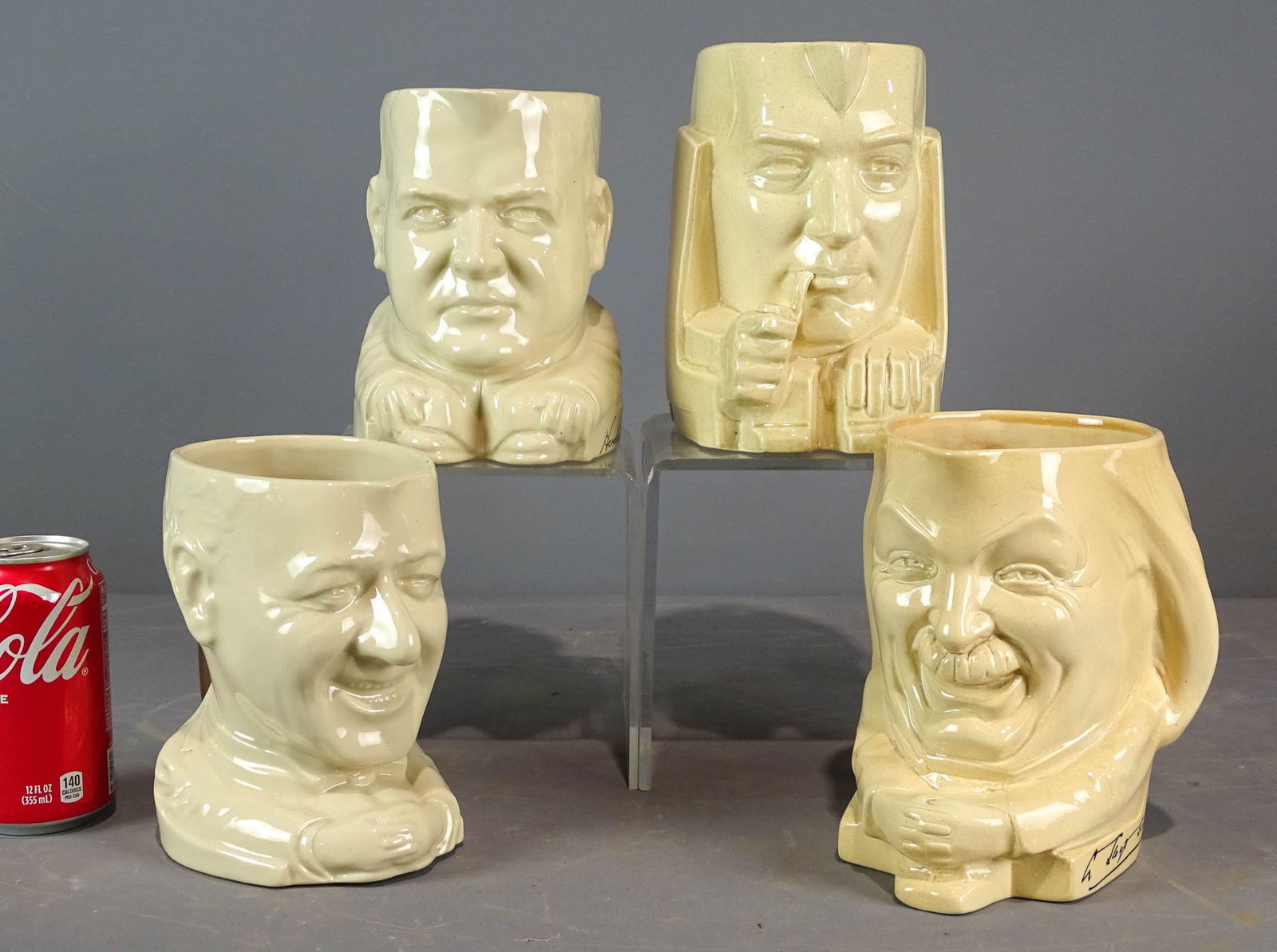 Syracuse China Face Jugs (1 of 14)