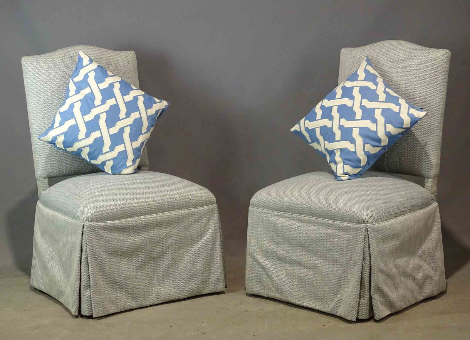 Pair of Decorative Upholstered Chairs (1 of 7)