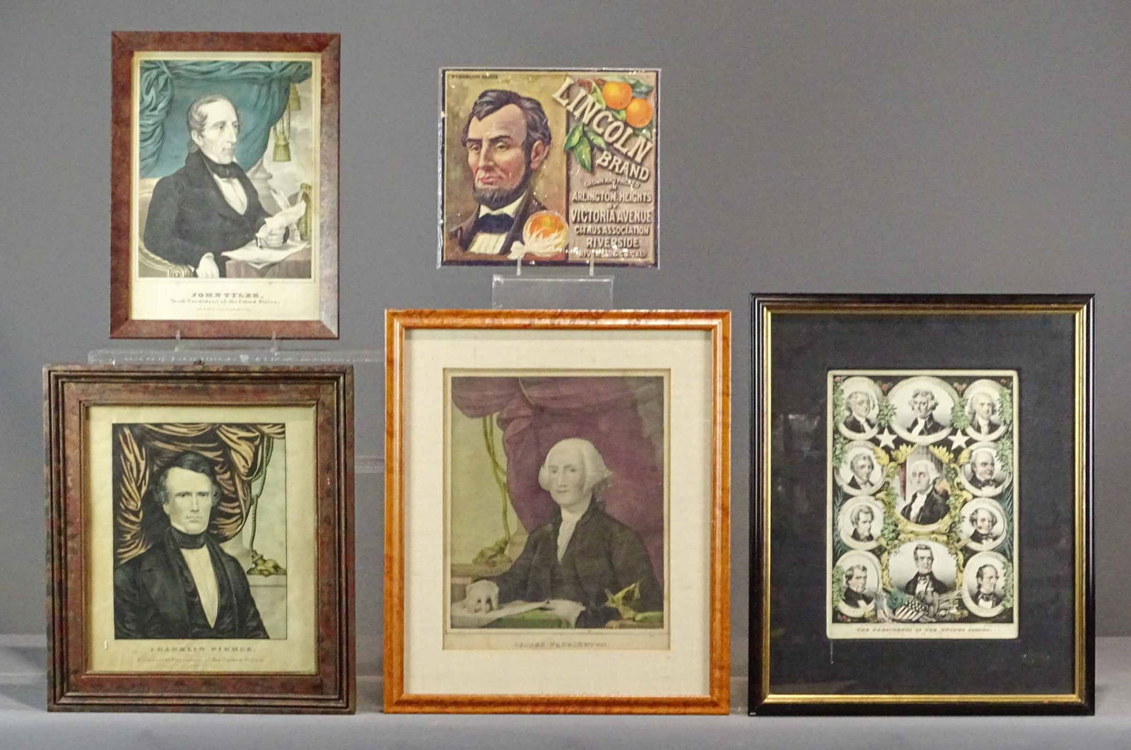 19th c. Political Framed Prints (1 of 13)