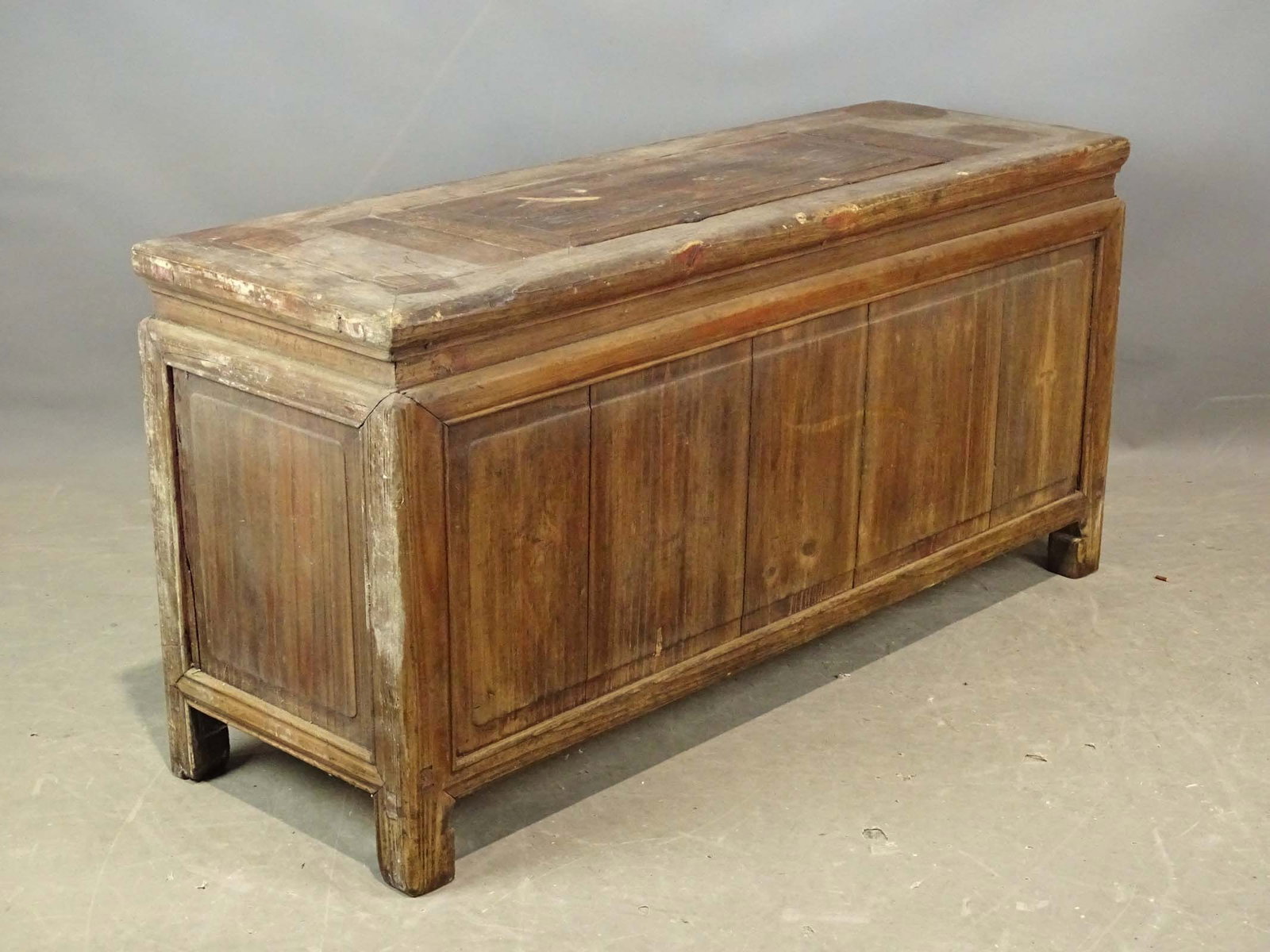 Asian Bin: Asian bin. 41 1/2" x 13 1/2" x 20".