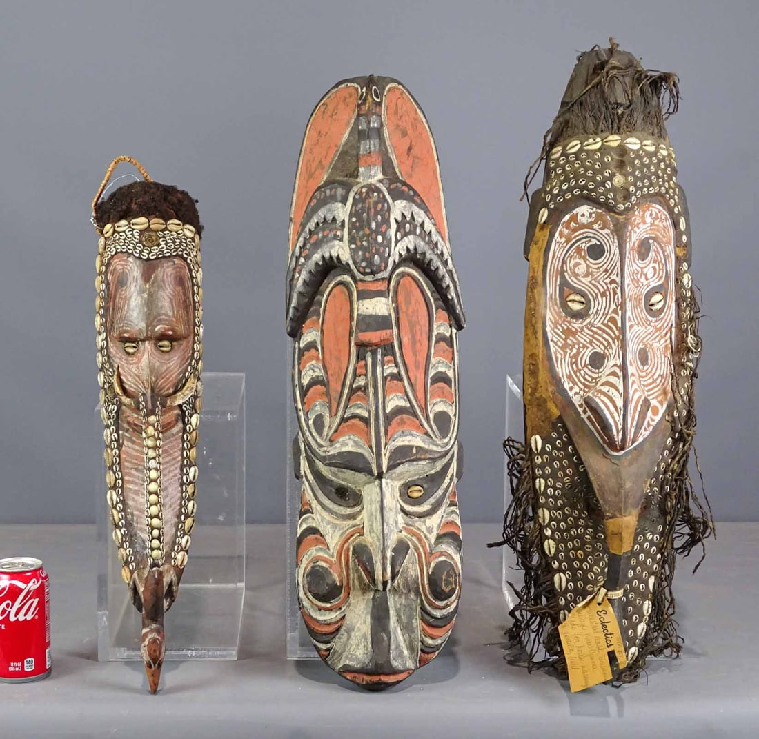 New Guinea Figural Wood Carvings (1 of 12)