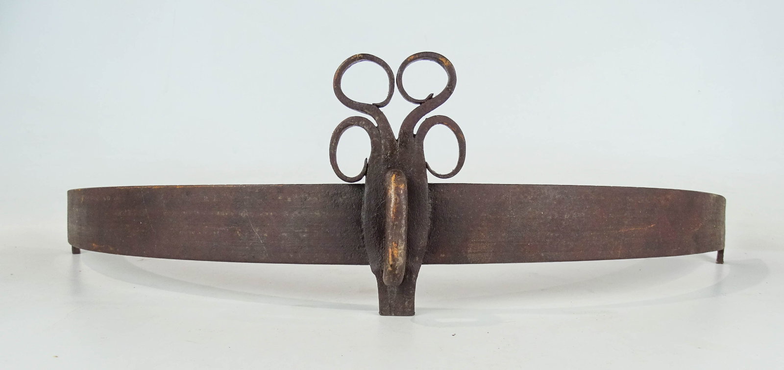 Cast Iron Coal Pusher: Cast iron coal pusher. 30" W., 3" Ht..