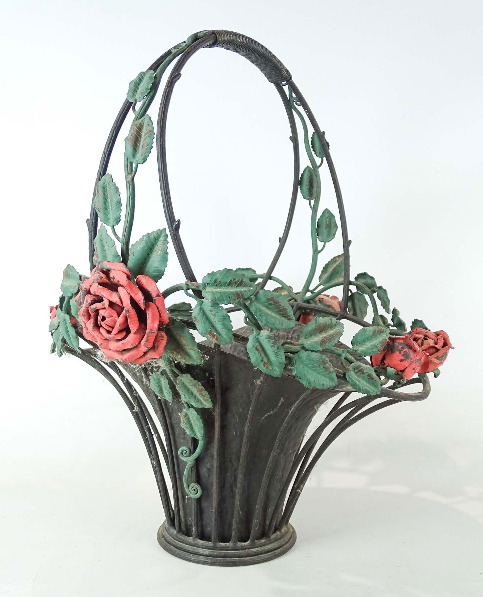 Ornate Iron Basket (1 of 6)