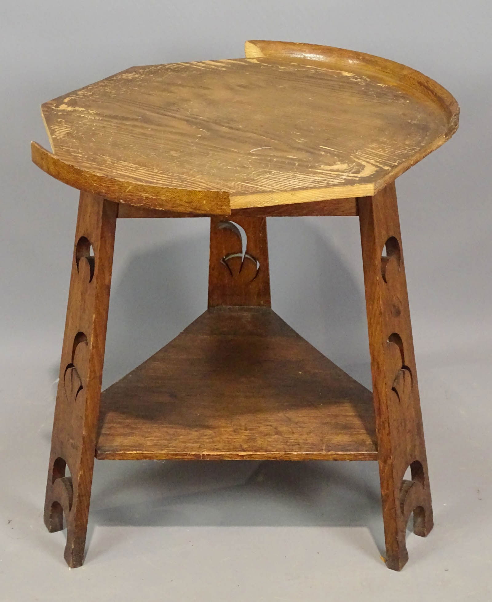 Arts & Crafts Tabouret Table (1 of 4)