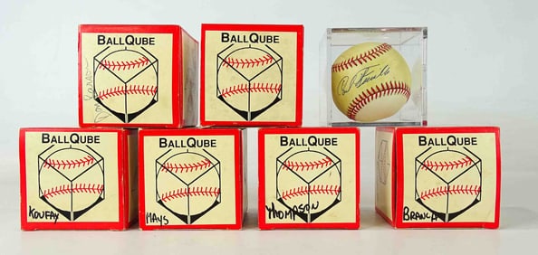 Autographed Baseballs Lot