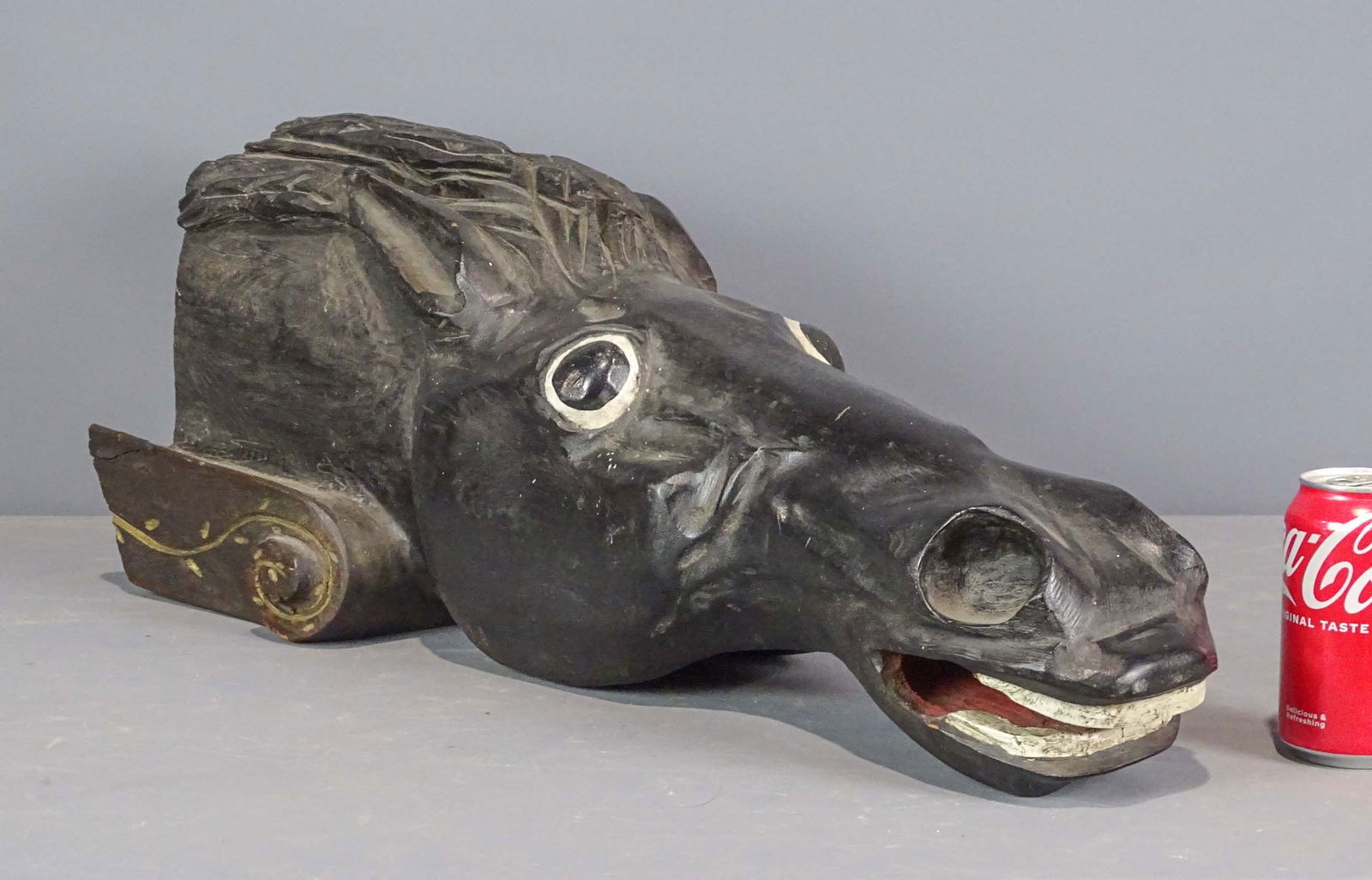 19th c. Carved Horse Head (1 of 4)