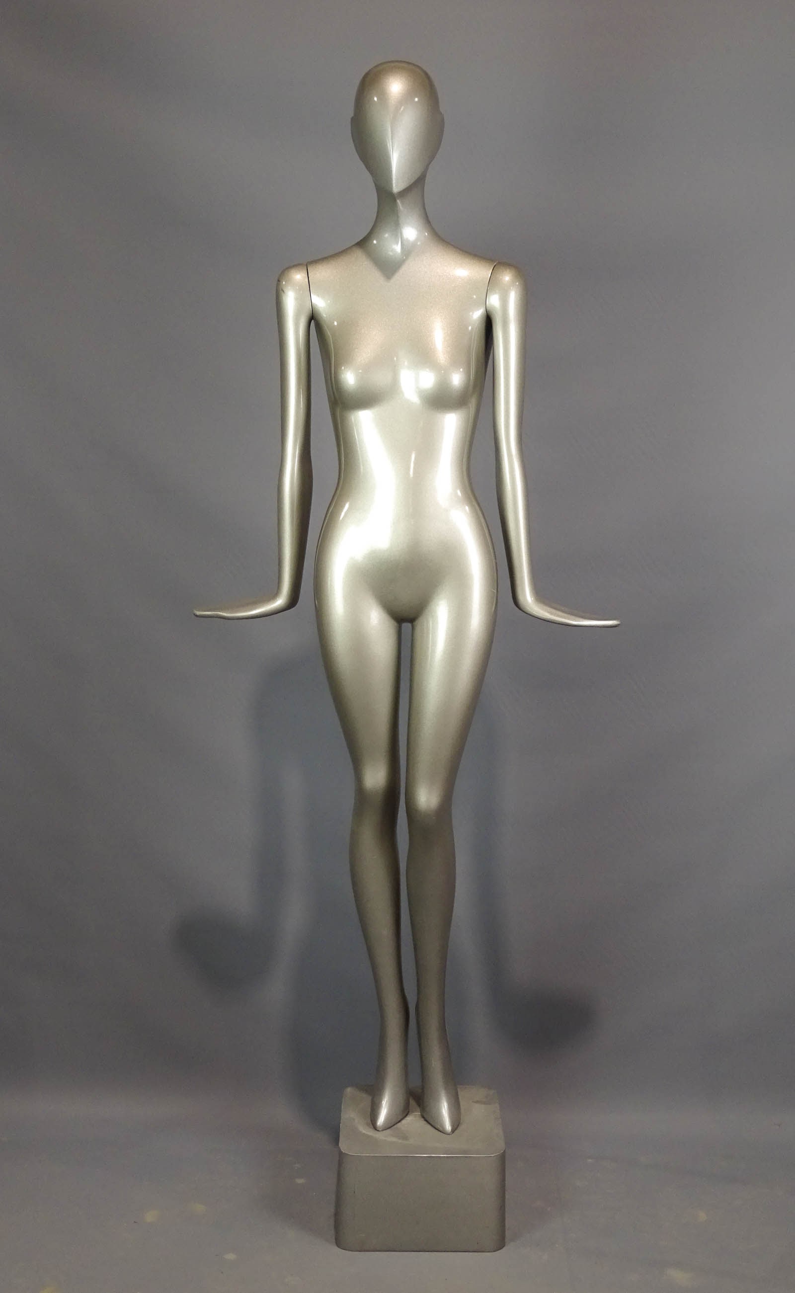 Mannequin: Mannequin on base. 77" Ht.. Provenance: The Edward Herrmann Estate, Salisbury Connecticut.