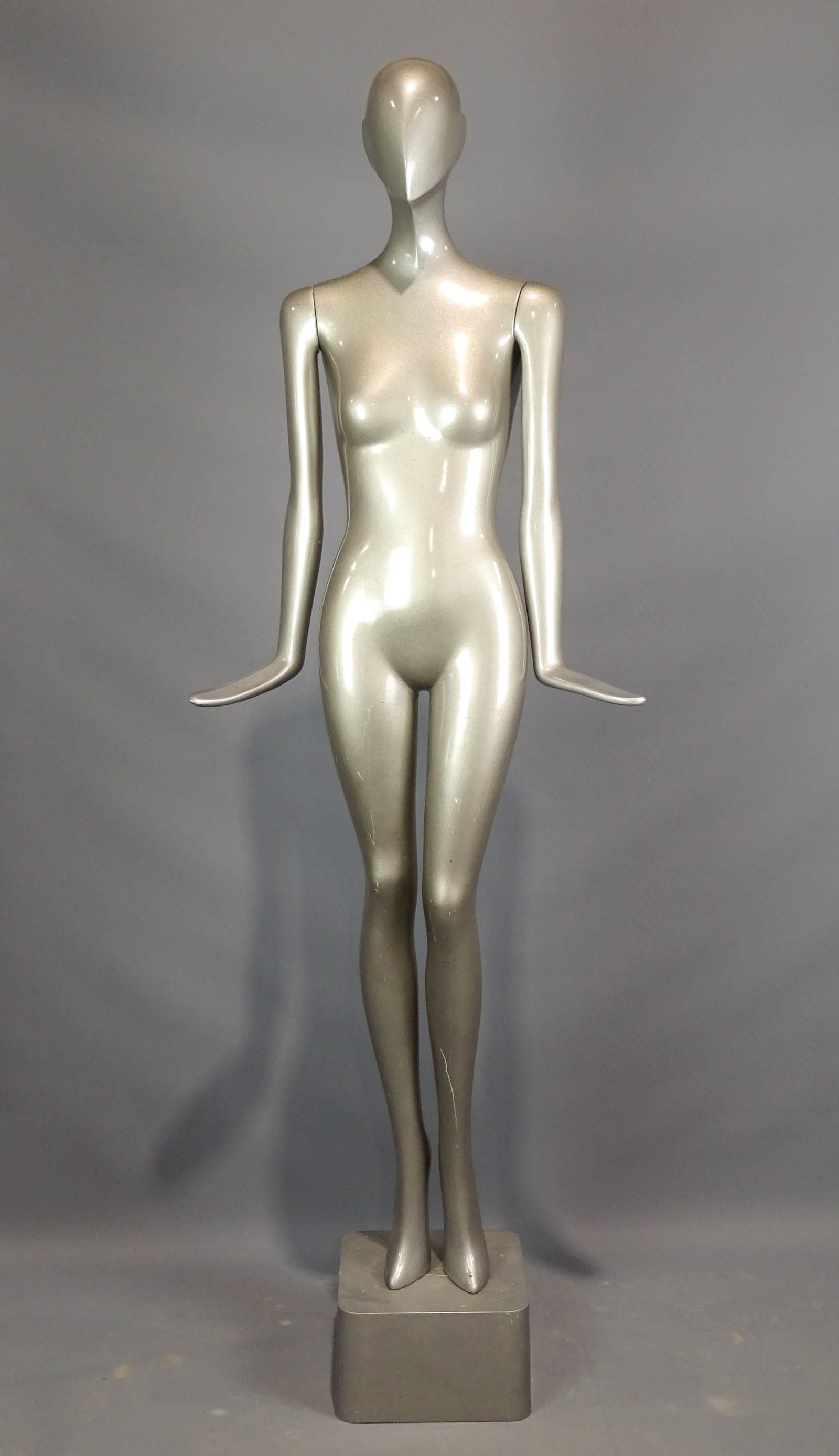 Mannequin: Mannequin on base. 77" Ht.. Provenance: The Edward Herrmann Estate, Salisbury Connecticut.