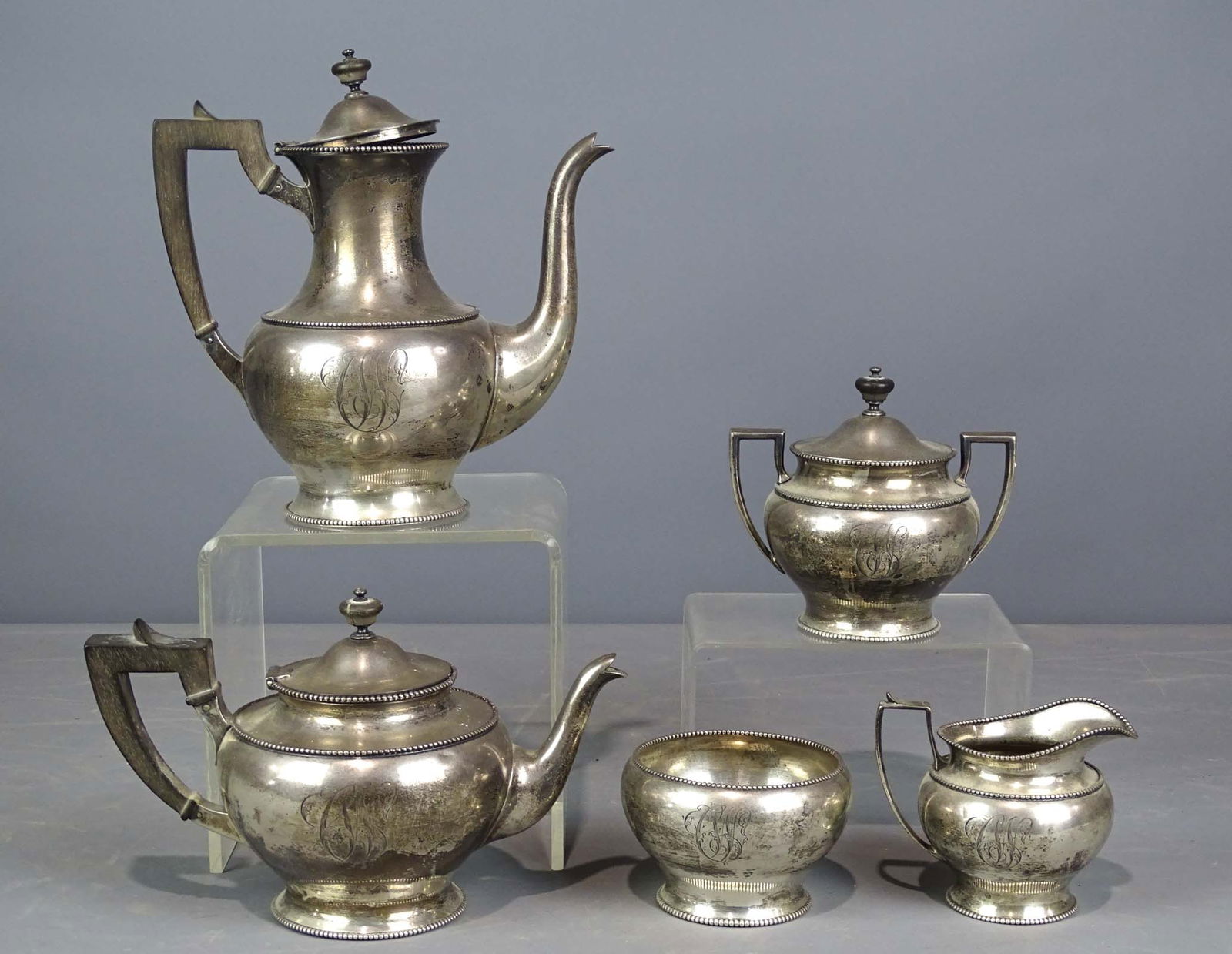 Sterling Silver Tea Set (1 of 9)