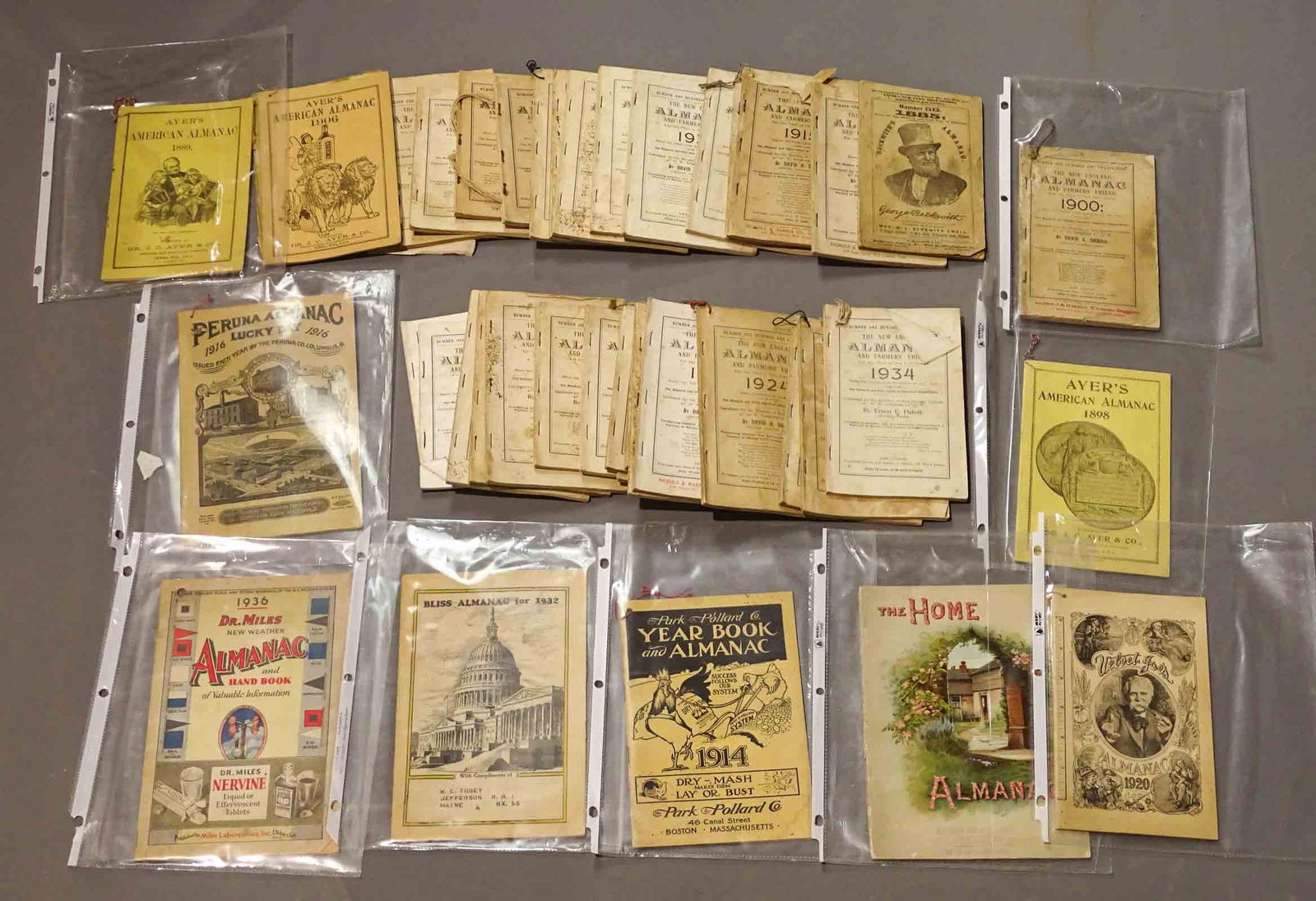 Almanac Lot (1 of 7)