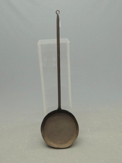 19th c. Hearth Pan: 19th c. hearth pan. 53" Ht.
