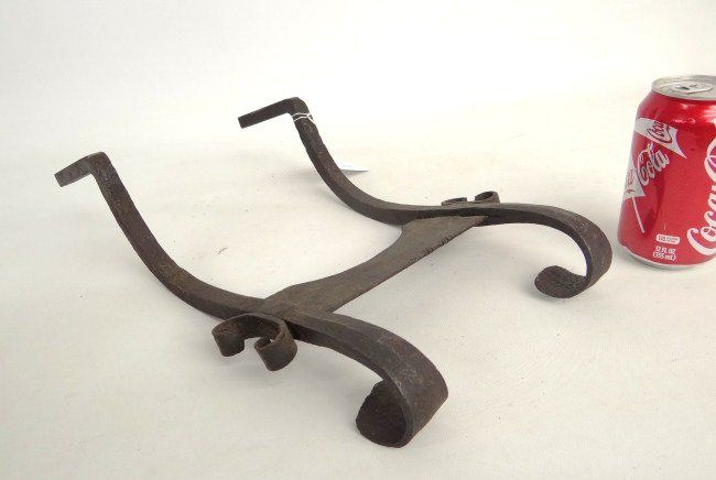 Early Iron Bootscraper: Early iron bootscraper. 15" Length.
