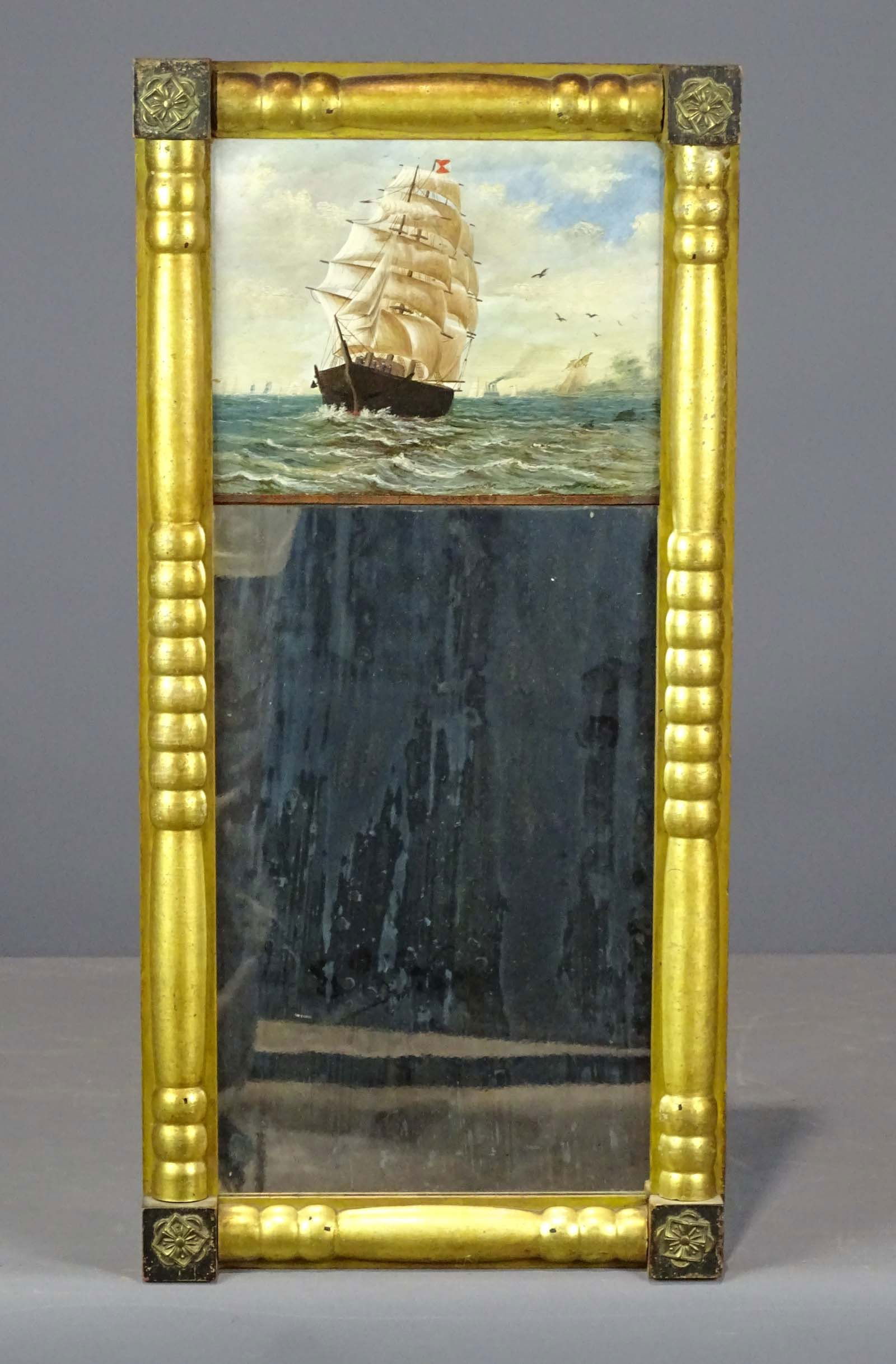 19th c. Federal Wall Mirror (1 of 5)