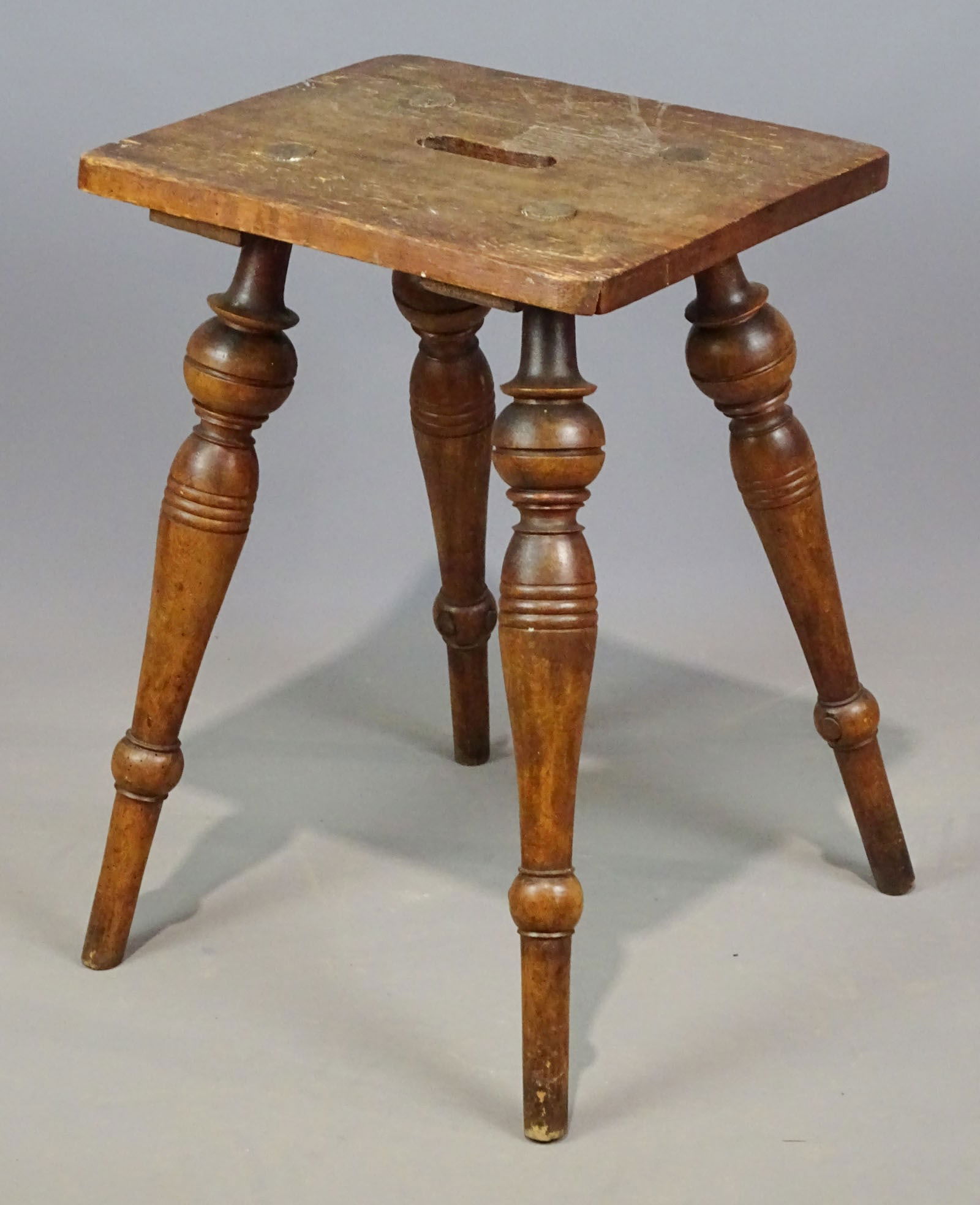 19th c. Continental Milking Stool (1 of 4)