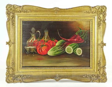 Painting: 19th c. Still Life