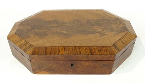 19th c. Mahogany Trinkets Box